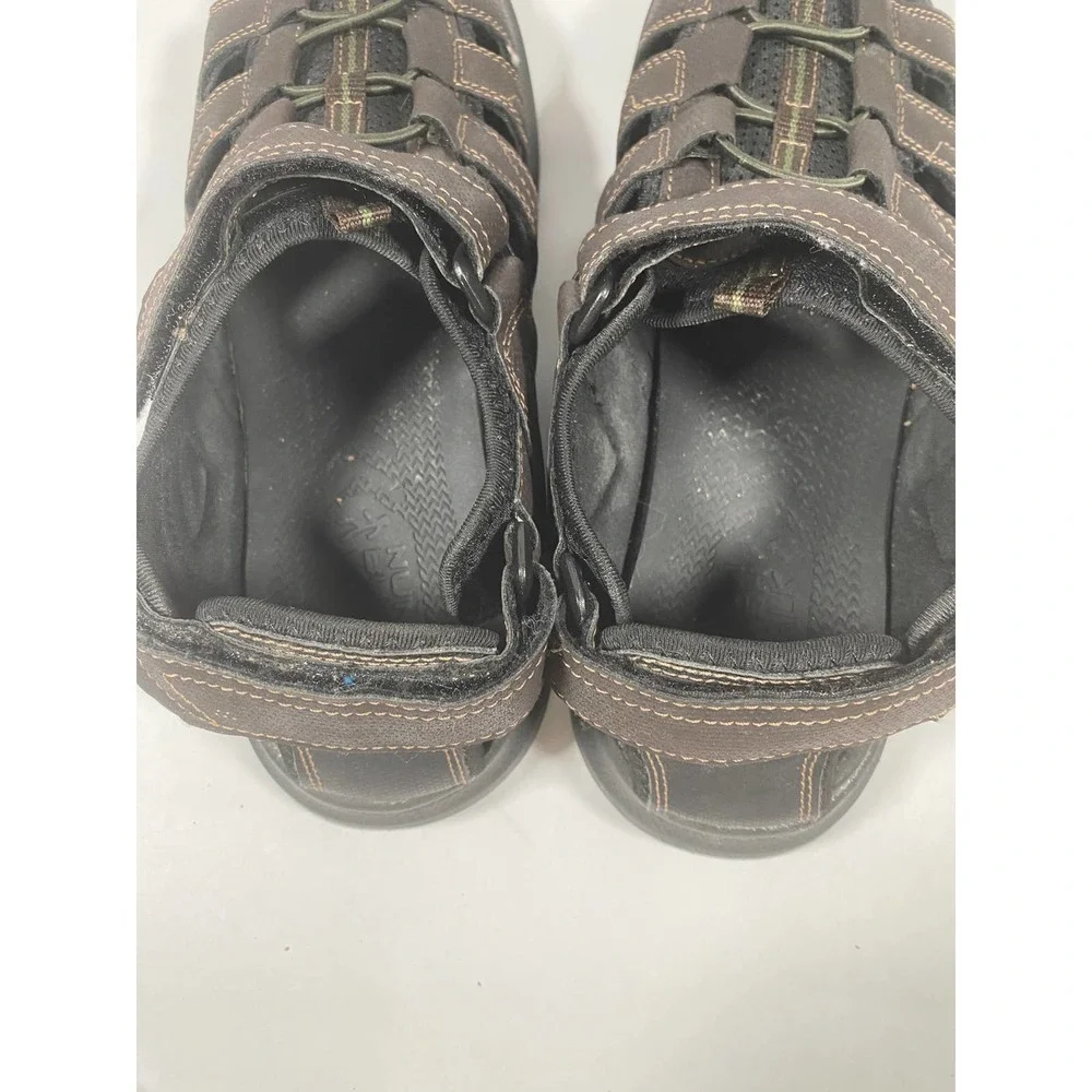Nunn Bush Men's SZ 9M Brown, Rio Vista Fisherman Sandal 84845-200